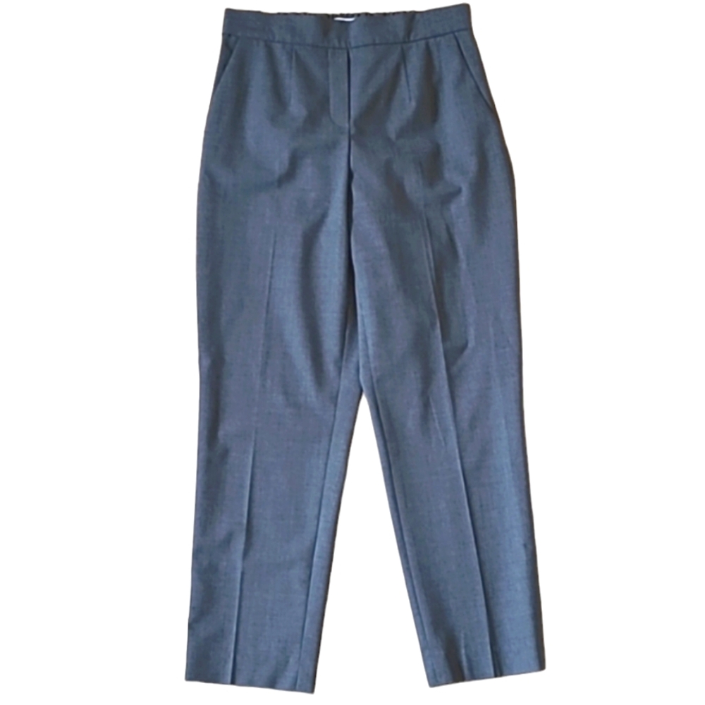 Babaton Wool Light Grey Cohen Tailored Trousers Aritzia Preppy